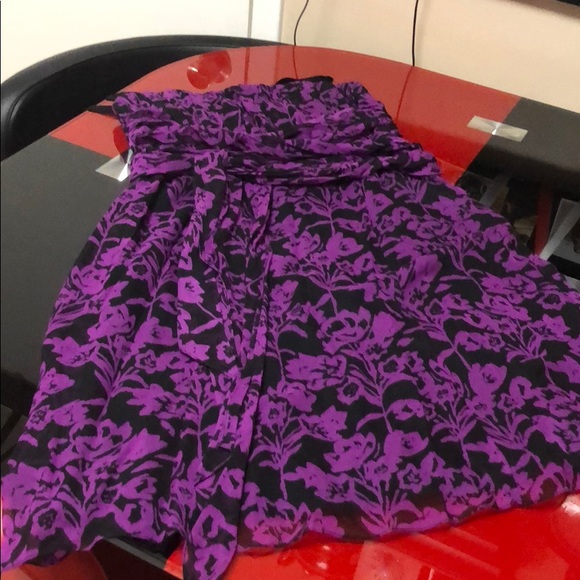 Nanette Lepore 100% silk strapless dress, size 6 - Picture 4 of 7